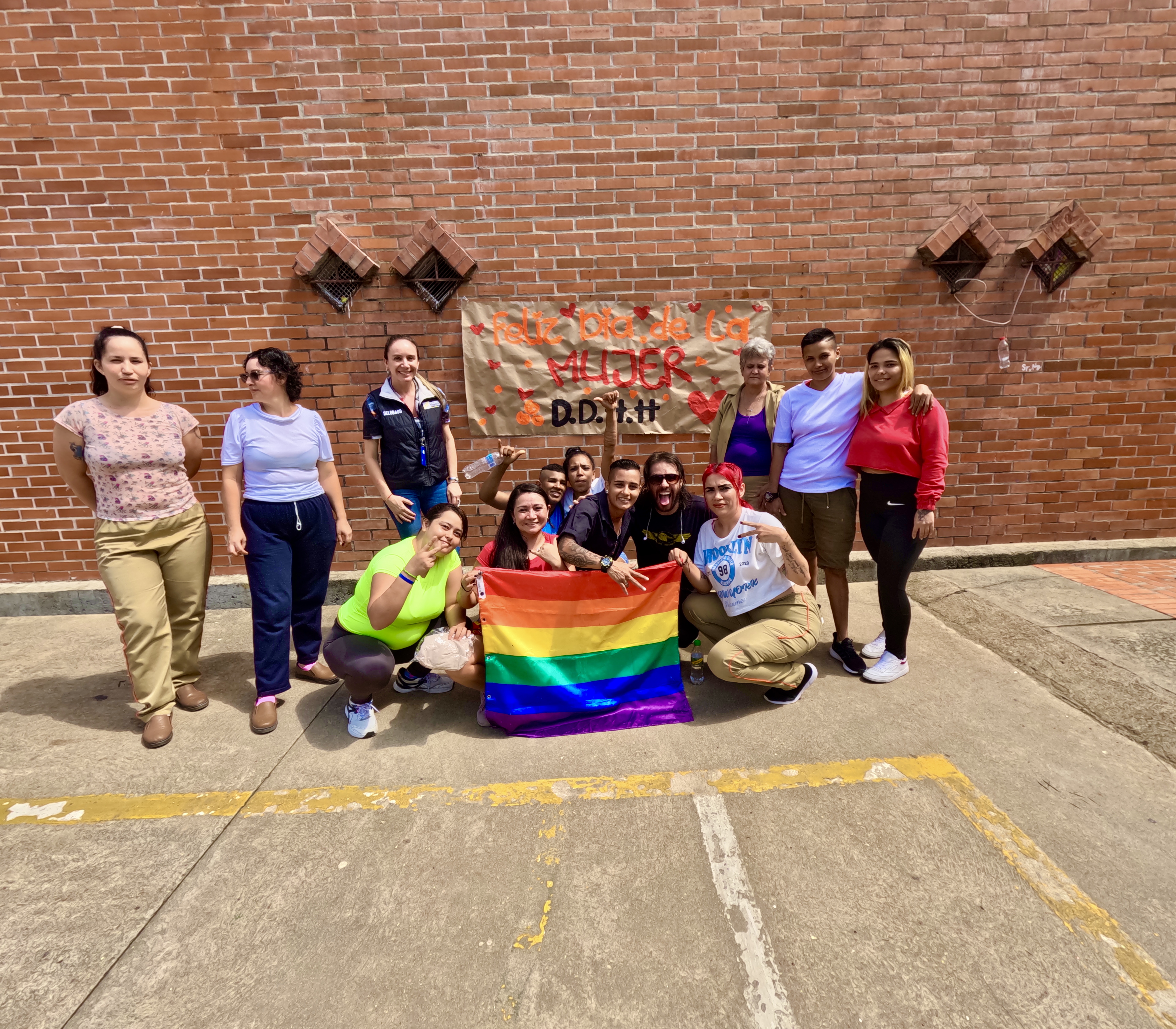 Conmemoramos el día de la mujer en la Cárcel de Mujeres de Bucaramanga