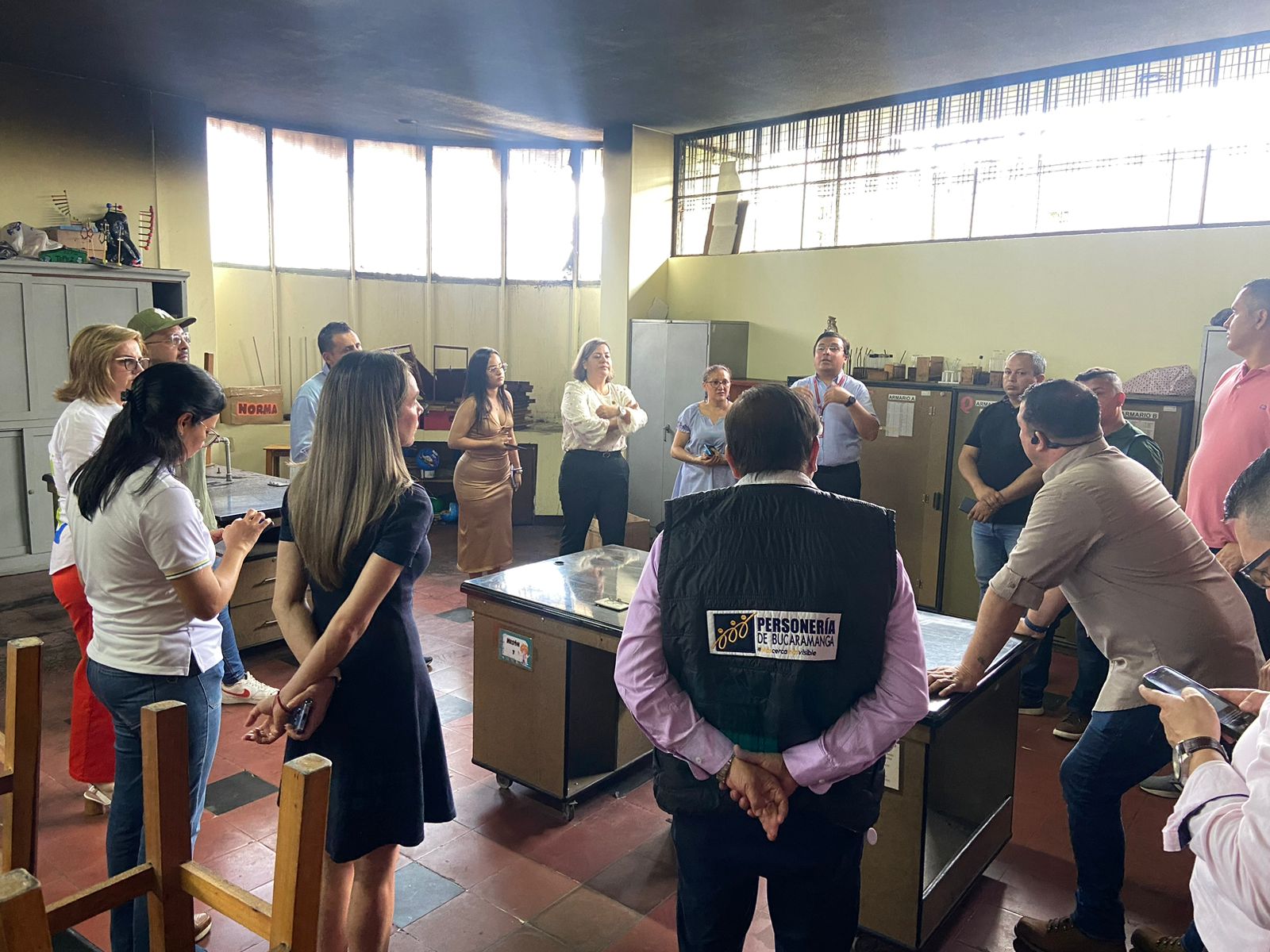 REALIZAMOS SEGUIMIENTO Y ACOMPAÑAMIENTO A LAS DENUNCIAS DE LA CALLE DEL HUMO